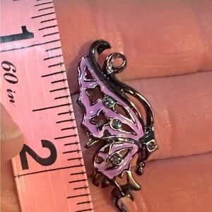Anna Sui butterfly wings earrings